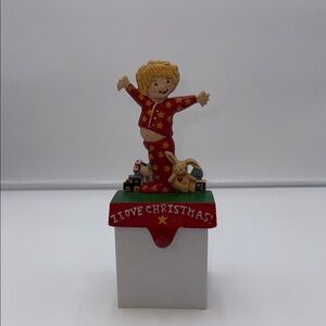 MIDWEST CANNON FALLS MARY ENGELBREIT I LOVE CHRISTMAS CAST IRON STOCKING HANGER